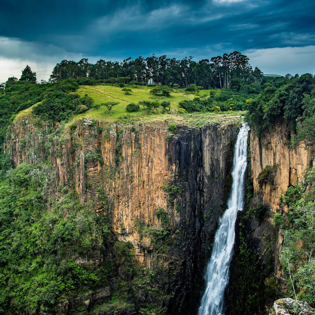 Howick Falls in the Natal Midlands in KwaZulu-Natal
