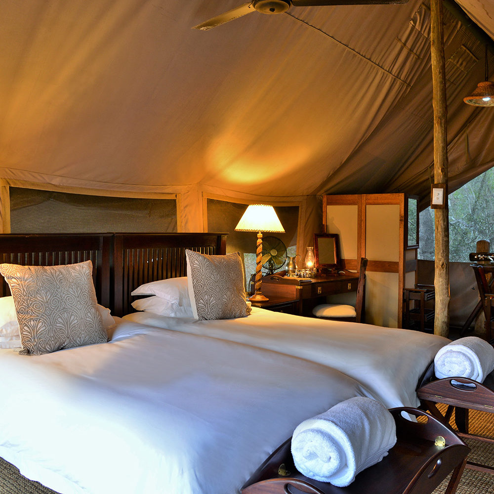 Luxurious Tented Accommodation At Plains Camp Luxurious Tented Accommodation At Plains Camp