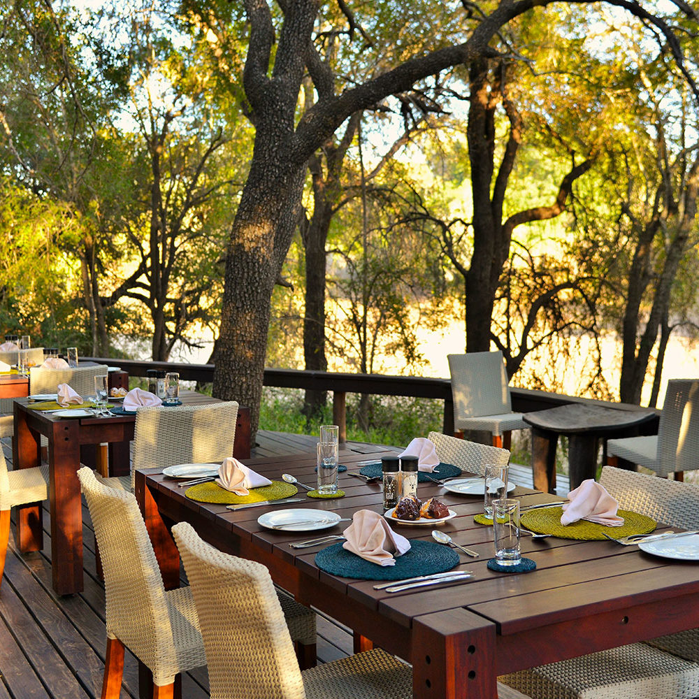 Rhino Post Dining Deck Rhino Post Dining Deck
